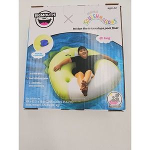 BigMouth x Squishmallows Inflatable Ring Pool Float With Built-In Cupholder